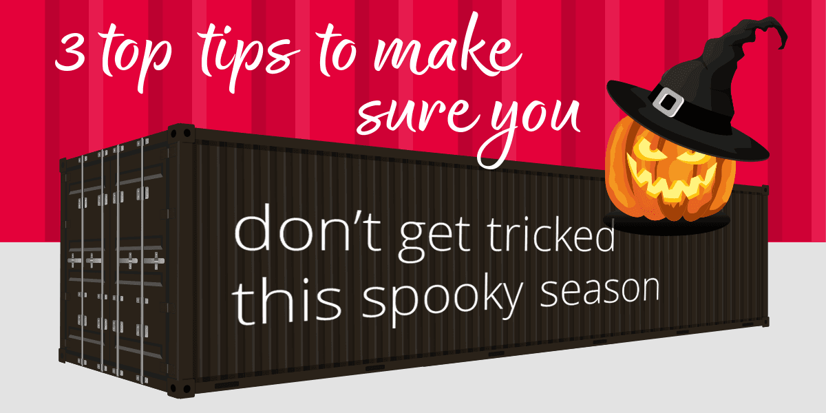 3 Top Tips to Make Sure You Don't Get Tricked This Spooky Season