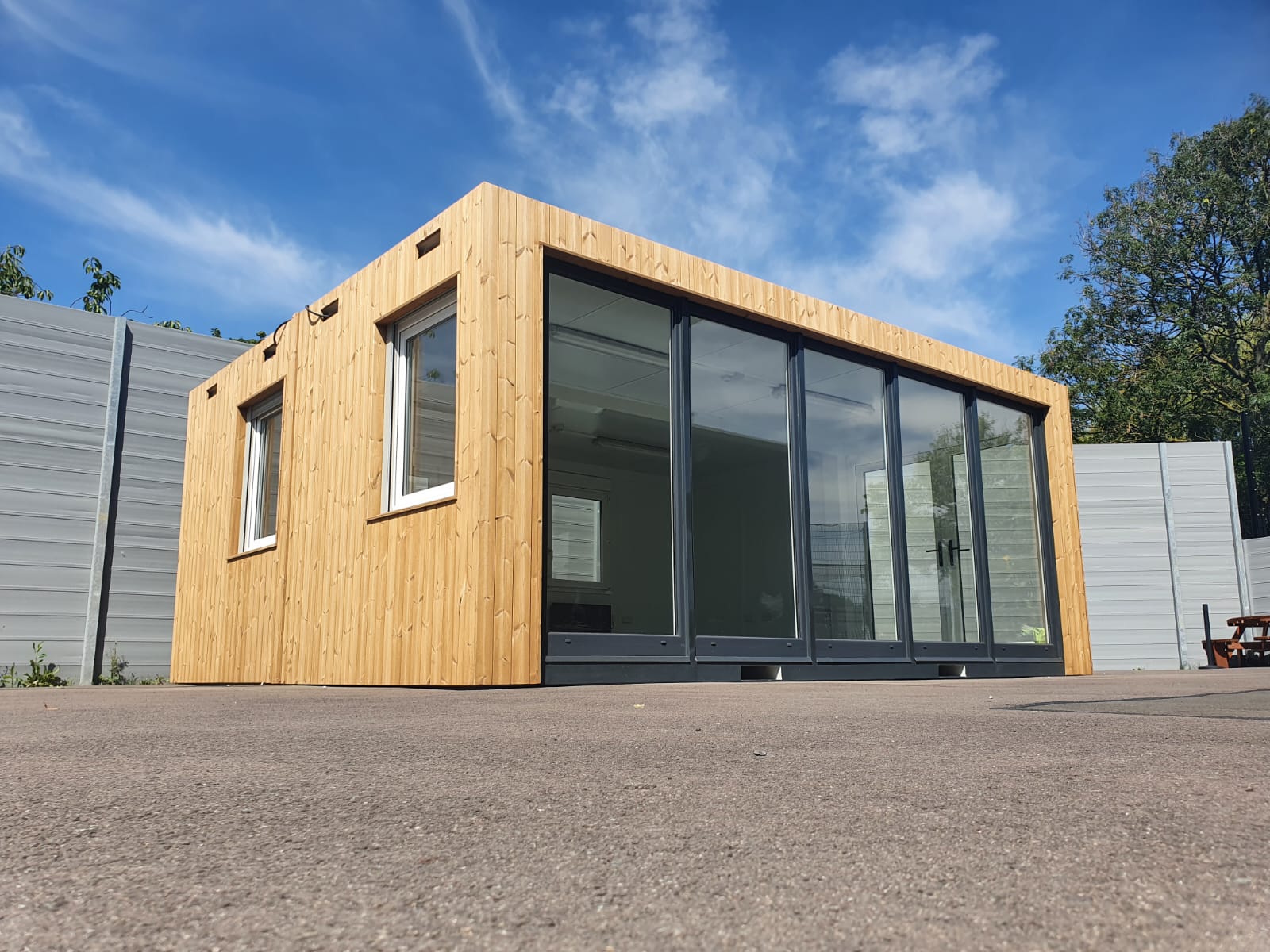 Youth Centre Classroom Container - Lion Containers Ltd