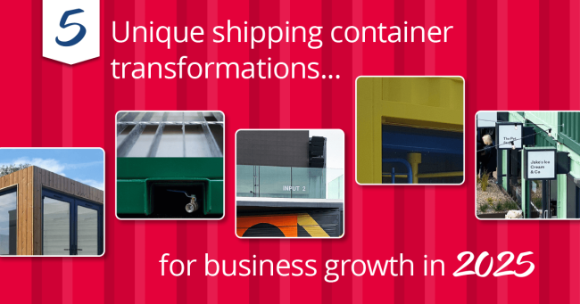 5 Unique Shipping Container Transformations for Business Growth in 2025