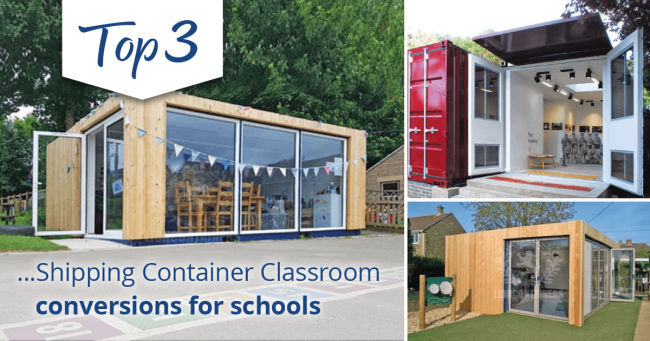 Top 3 Shipping Container Classroom Conversions for Schools